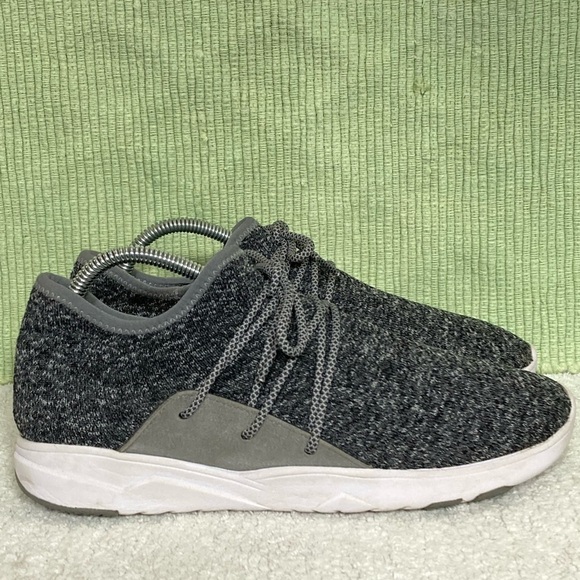 Vessi Cityscape Mens Grey Knit Classic Waterproof Lighweight Vegan Shoes SZ US 9 - Picture 1 of 12